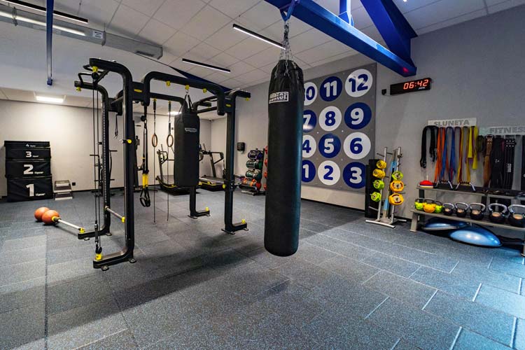 Sluneta Fitness - Funkční a strečinková zóna